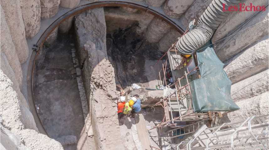 Illustration pour la vidéo Un « petit Pompéi » découvert à Rome