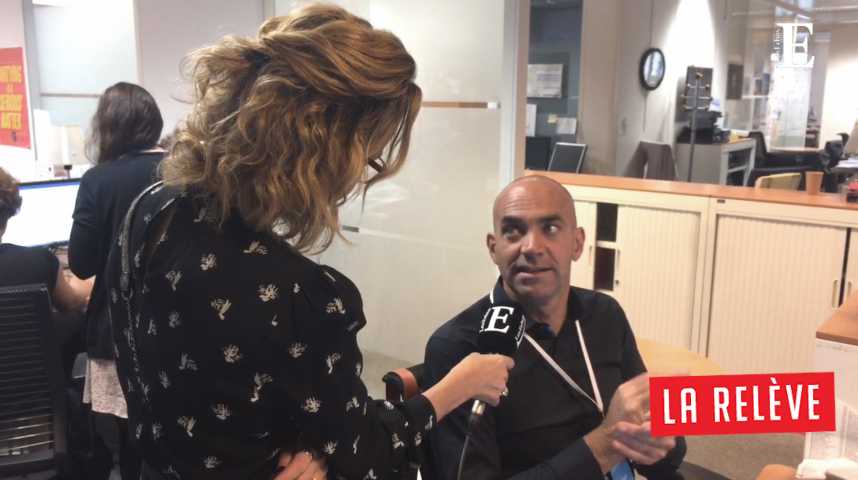 Illustration pour la vidéo La Relève: Caroline Roux rencontre Loïc Le Meur (fondateur de Leade.rs)