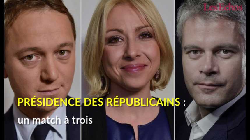Illustration pour la vidéo Présidence des Républicains : un match à trois