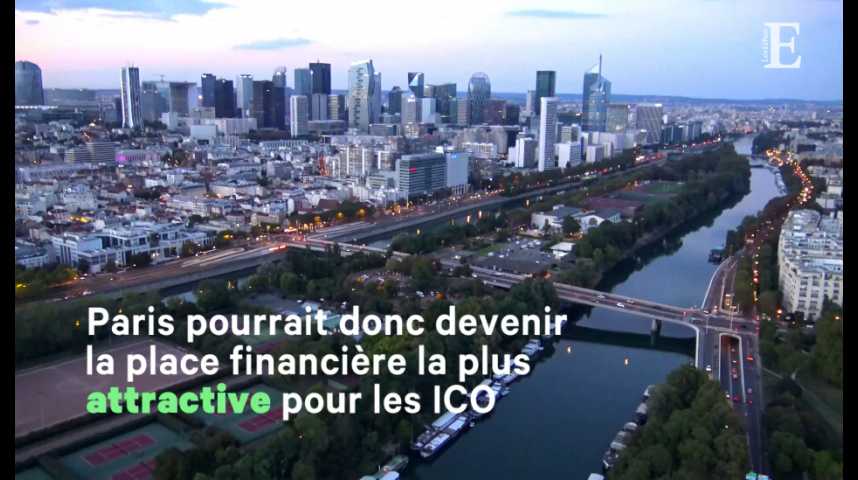 Illustration pour la vidéo Bercy veut faire de Paris la capitale des ICO