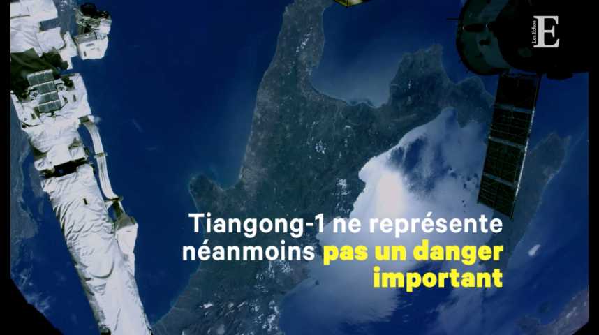 Illustration pour la vidéo Une station spatiale chinoise pourrait bientôt s'écraser... en Corse