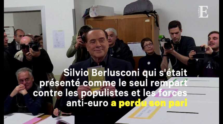 Illustration pour la vidéo L'Italie dans le flou après le raz-de-marée des anti-système aux élections