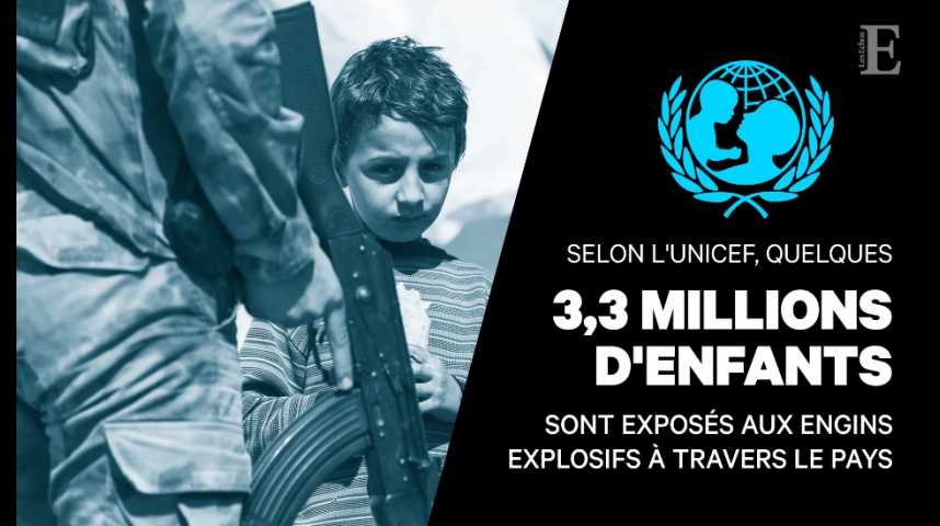 Illustration pour la vidéo En 7 ans, la guerre en Syrie a fait plus de 350.000 morts
