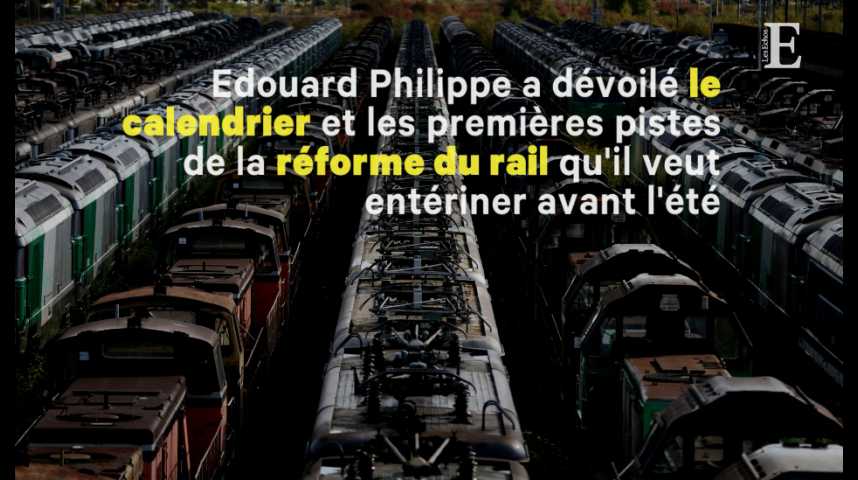 Illustration pour la vidéo SNCF : le gouvernement met fin au statut de cheminot