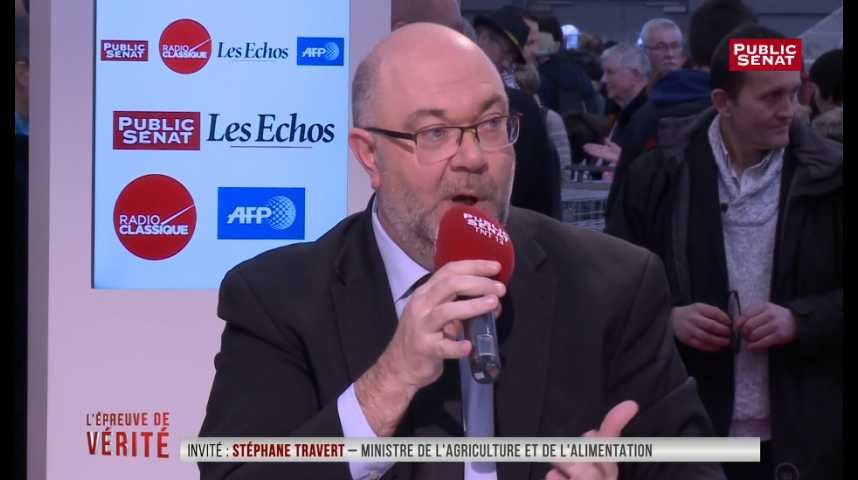 Illustration pour la vidéo « Les ambitions de la PAC » ne doivent « pas bouger », estime Stéphane Travert
