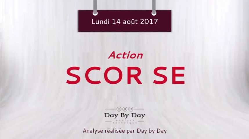 Illustration pour la vidéo Action Scor SE : rebond sur support majeur - Flash analyse IG 14.08.2017