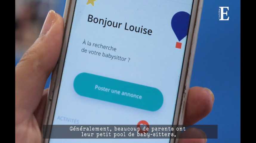 Illustration pour la vidéo Baby Sittor, l'application qui veut ubériser les gardes d'enfants