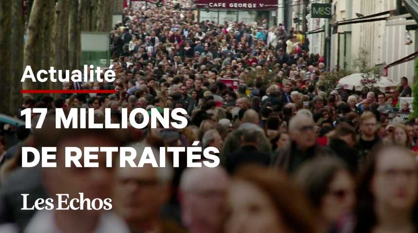 Illustration pour la vidéo 5 chiffres à connaître sur les retraites