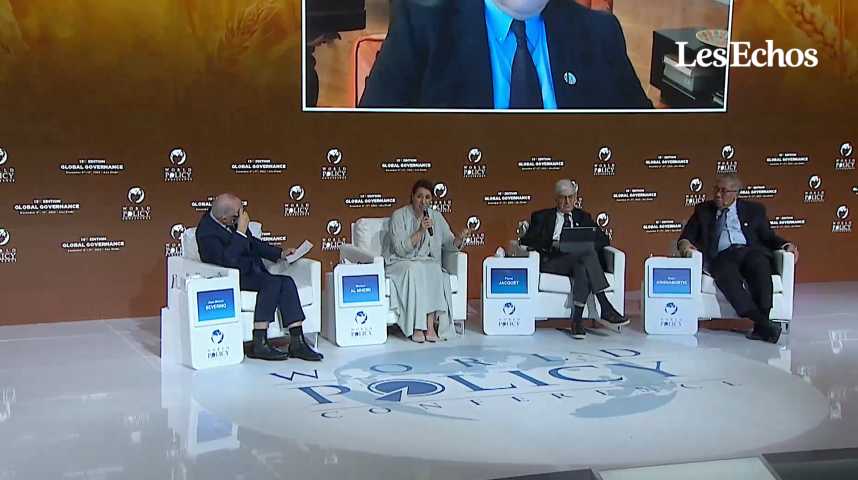 Illustration pour la vidéo L'environnement au coeur des débats pour la 4e journée de la World Policy Conference à Abu DHabi