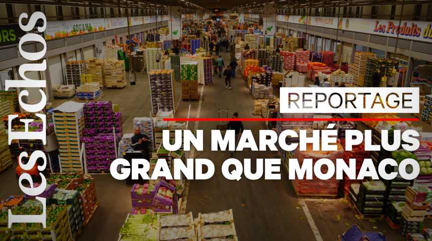 Illustration pour la vidéo Au cœur de Rungis, véritable machine de guerre logistique