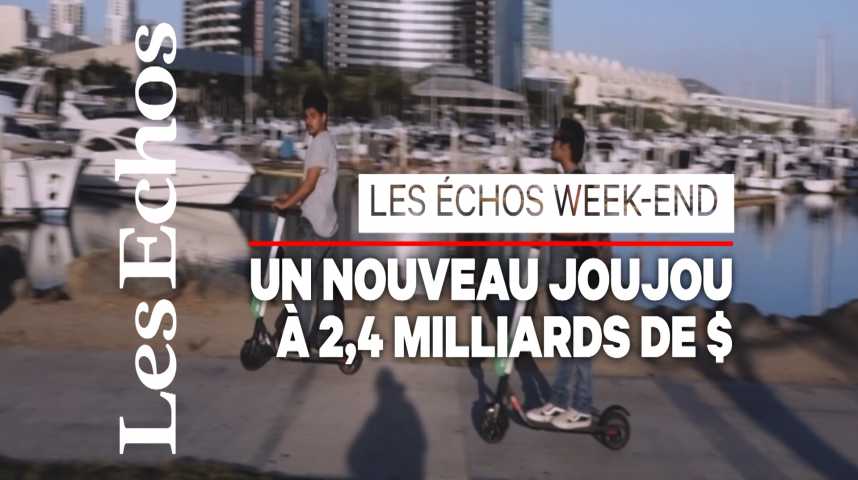 Illustration pour la vidéo Lime, la trottinette électrique que la Silicon Valley s'arrache