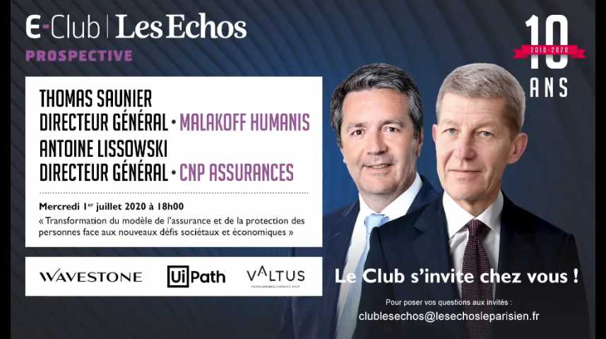 Illustration pour la vidéo Transformation du modèle de l’assurance et de la protection des personnes face aux nouveaux défis sociétaux et économiques