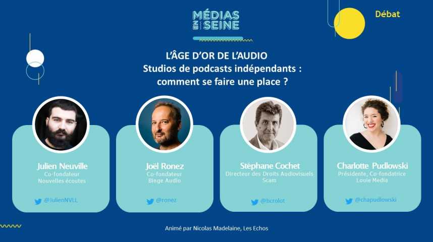 Illustration pour la vidéo Studios de podcasts indépendants : comment se faire une place ?