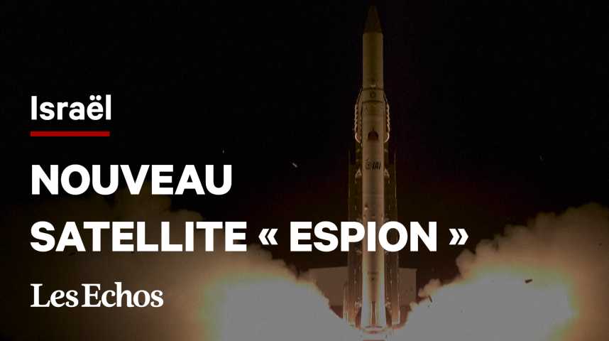 Illustration pour la vidéo La Défense israélienne lance un nouveau satellite espion