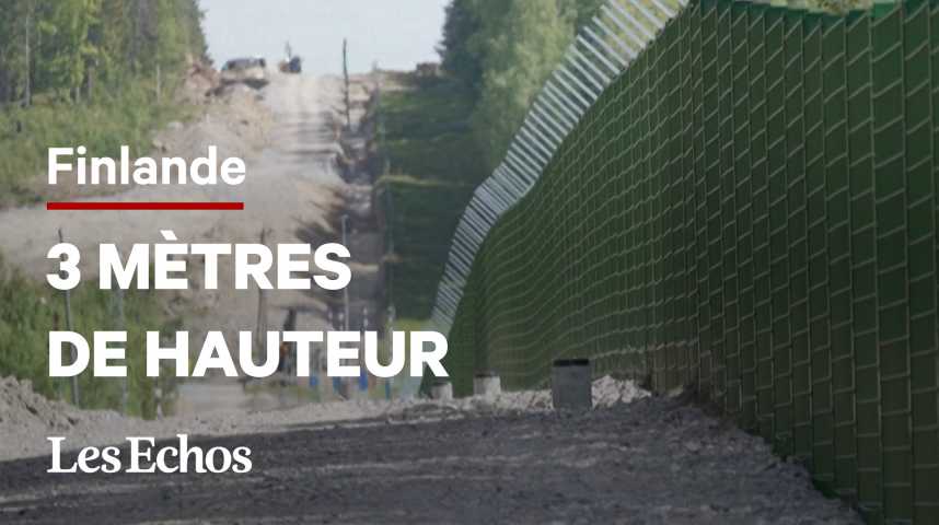 Illustration pour la vidéo 200 km de clôtures sécurisées : comment la Finlande ferme sa frontière avec la Russie
