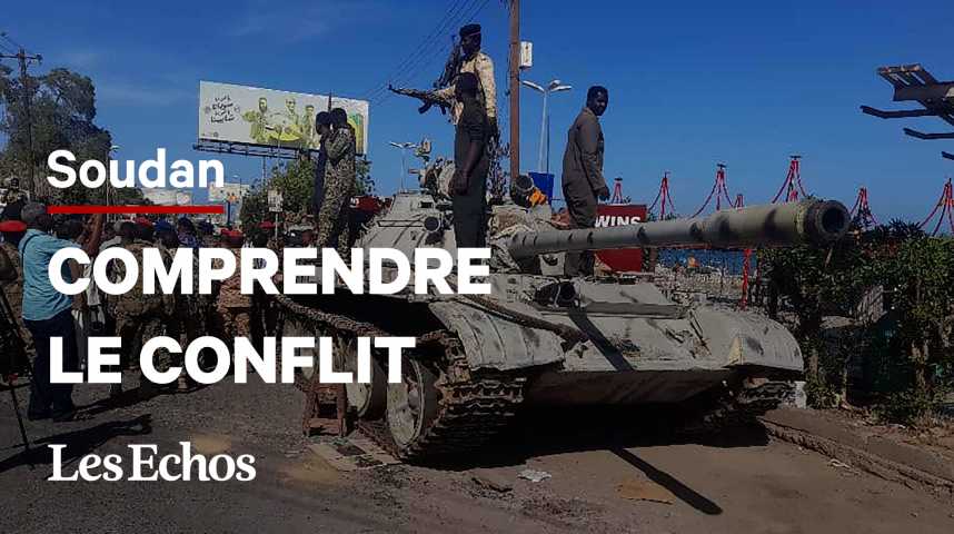 Illustration pour la vidéo 3 questions pour comprendre le conflit armé au Soudan