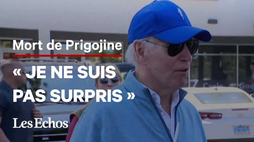Illustration pour la vidéo Mort de Prigojine : « je ne suis pas surpris », réagit Joe Biden