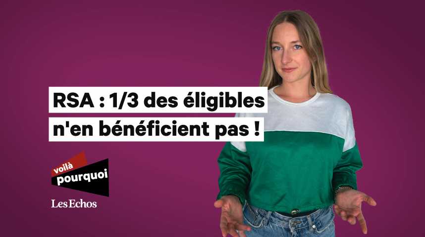 Illustration pour la vidéo Pourquoi un tiers des personnes éligibles au RSA n’en bénéficient-elles pas ?