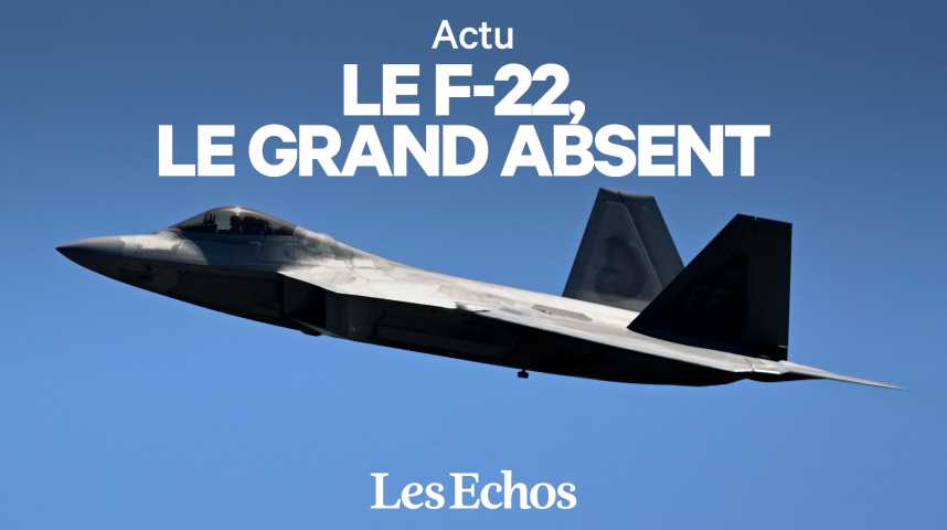 Illustration pour la vidéo Pourquoi le F-22 n'est toujours pas le bienvenue au Bourget ? 